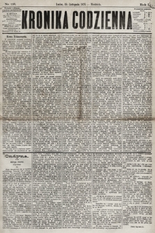 Kronika Codzienna. 1876, nr 118