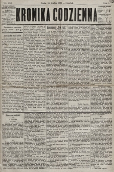 Kronika Codzienna. 1876, nr 138
