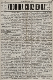 Kronika Codzienna. 1876, nr 143