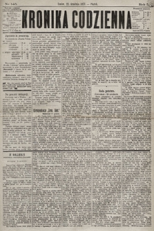 Kronika Codzienna. 1876, nr 145