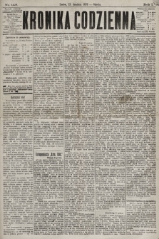Kronika Codzienna. 1876, nr 146