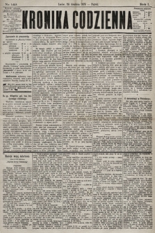 Kronika Codzienna. 1876, nr 149