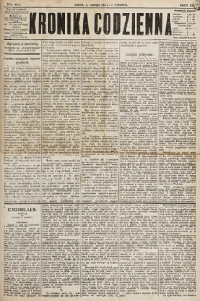 Kronika Codzienna. 1877, nr 25