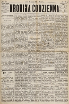 Kronika Codzienna. 1877, nr 39