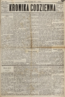 Kronika Codzienna. 1877, nr 44