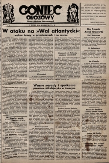 Goniec Obozowy : pismo żołnierzy internowanych. 1944, nr 14