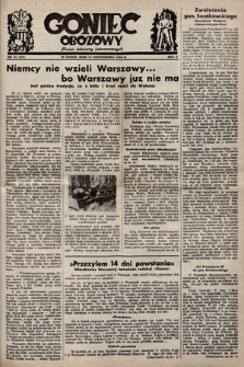 Goniec Obozowy : pismo żołnierzy internowanych. 1944, nr 25