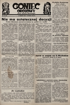 Goniec Obozowy : pismo żołnierzy internowanych. 1944, nr 27