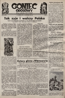 Goniec Obozowy : pismo żołnierzy internowanych. 1944, nr 28