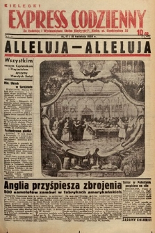 Kielecki Express Codzienny. 1938, nr 109