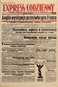 Kielecki Express Codzienny. 1938, nr 164
