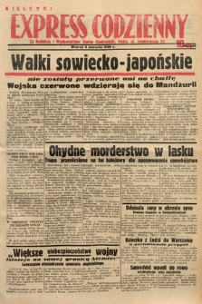 Kielecki Express Codzienny. 1938, nr 222