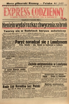 Kielecki Express Codzienny. 1938, nr 263