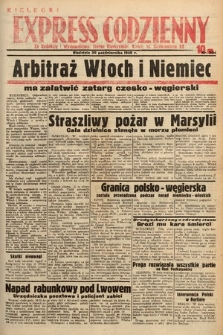 Kielecki Express Codzienny. 1938, nr 304