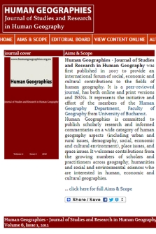Human Geographies: Journal of Studies and Research in Human Geography