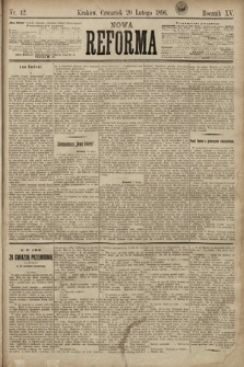 Nowa Reforma. 1896, nr 42