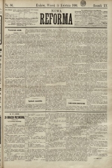 Nowa Reforma. 1896, nr 86