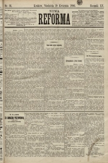 Nowa Reforma. 1896, nr 91