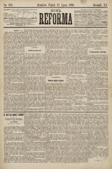 Nowa Reforma. 1896, nr 168