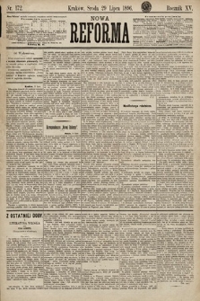 Nowa Reforma. 1896, nr 172