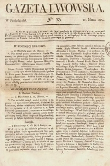 Gazeta Lwowska. 1830, nr 33