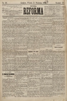 Nowa Reforma. 1896, nr 211