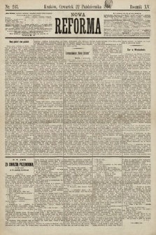 Nowa Reforma. 1896, nr 243