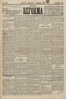 Nowa Reforma. 1896, nr 279