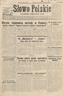 Słowo Polskie. 1933, nr 7