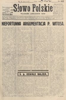 Słowo Polskie. 1933, nr 12