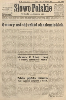 Słowo Polskie. 1933, nr 27