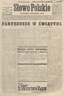 Słowo Polskie. 1933, nr 29