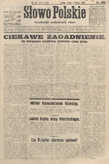 Słowo Polskie. 1933, nr 31