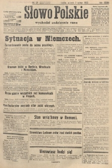 Słowo Polskie. 1933, nr 37