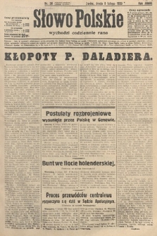 Słowo Polskie. 1933, nr 38