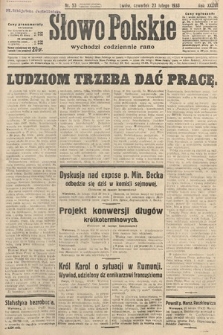 Słowo Polskie. 1933, nr 53