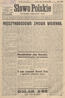 Słowo Polskie. 1933, nr 68