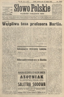 Słowo Polskie. 1933, nr 85