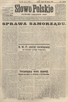 Słowo Polskie. 1933, nr 87