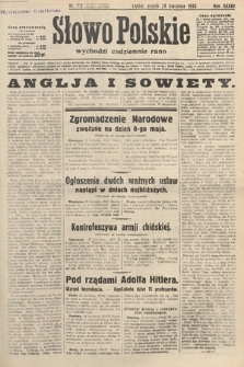 Słowo Polskie. 1933, nr 115