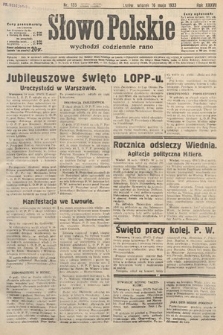 Słowo Polskie. 1933, nr 133