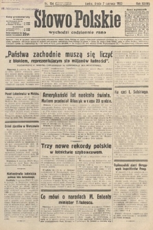 Słowo Polskie. 1933, nr 154