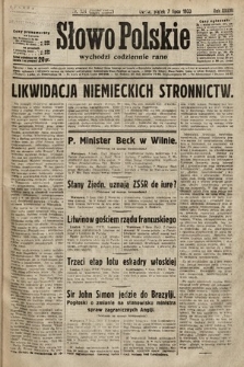 Słowo Polskie. 1933, nr 184