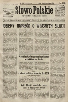 Słowo Polskie. 1933, nr 206