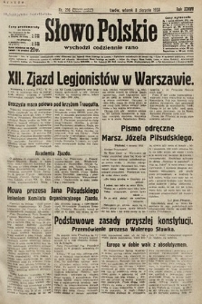 Słowo Polskie. 1933, nr 216