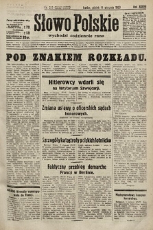 Słowo Polskie. 1933, nr 219