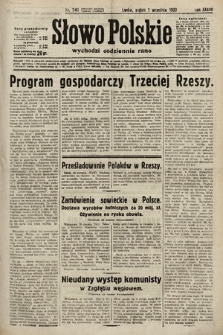 Słowo Polskie. 1933, nr 240