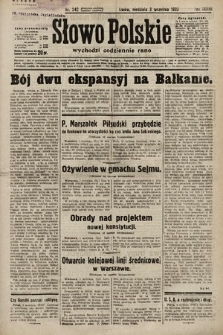 Słowo Polskie. 1933, nr 242