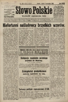 Słowo Polskie. 1933, nr 245