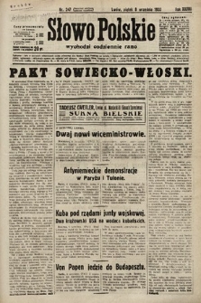 Słowo Polskie. 1933, nr 247